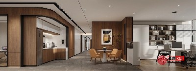 合肥1000平米办公室办公空间设计装修效果图