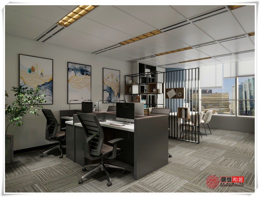 合肥现代轻奢风办公室装修效果图 合肥现代轻奢风办公室装修效果图