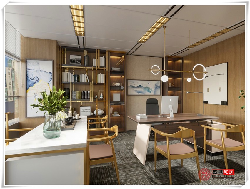 合肥现代轻奢风办公室装修效果图 合肥现代轻奢风办公室装修效果图