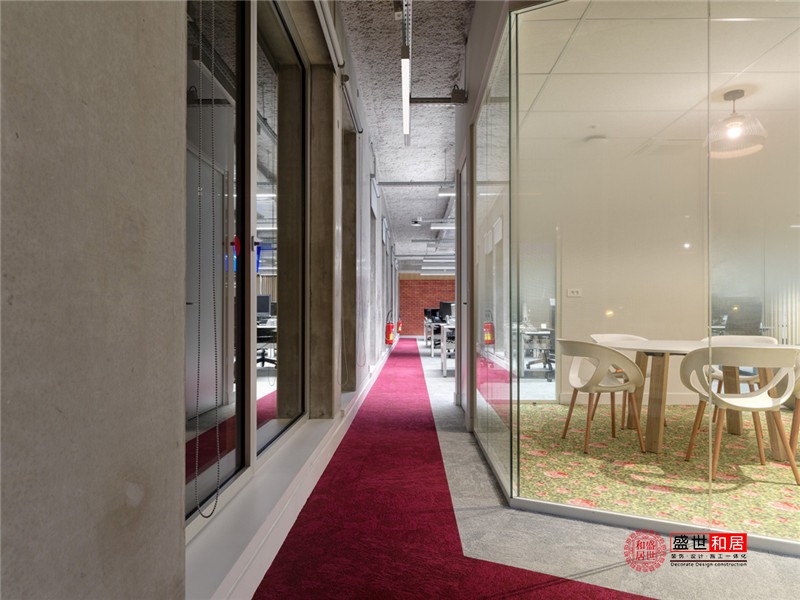 工业风办公室装修效果图 工业风办公室装修效果图